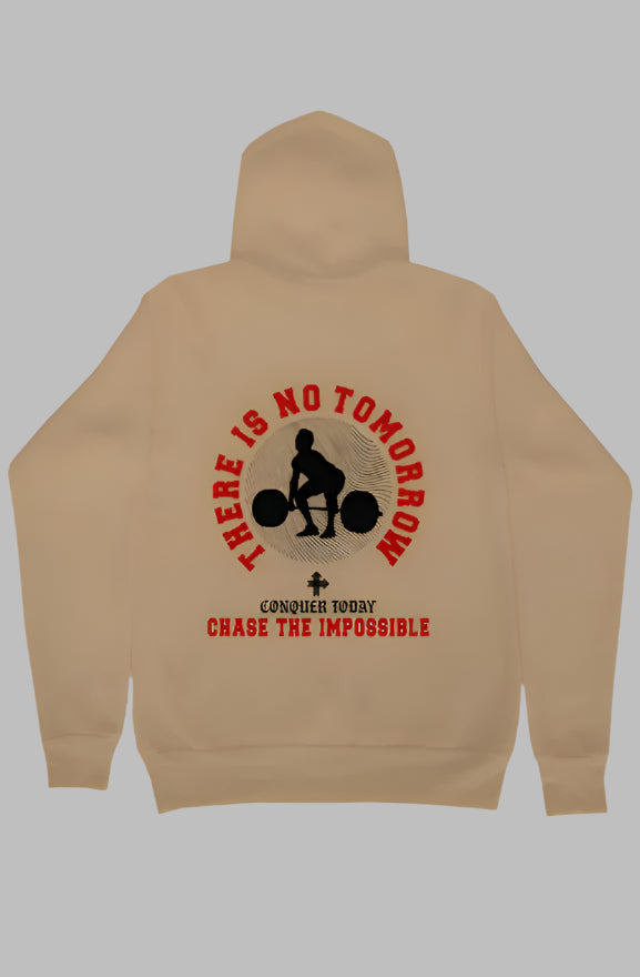 THERE IS NO TOMORROW Upward & Onward Gym Hoodie 