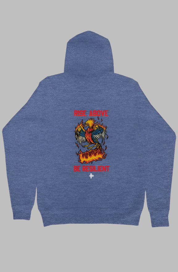 RISE ABOVE Upward & Onward Gym Hoodie 