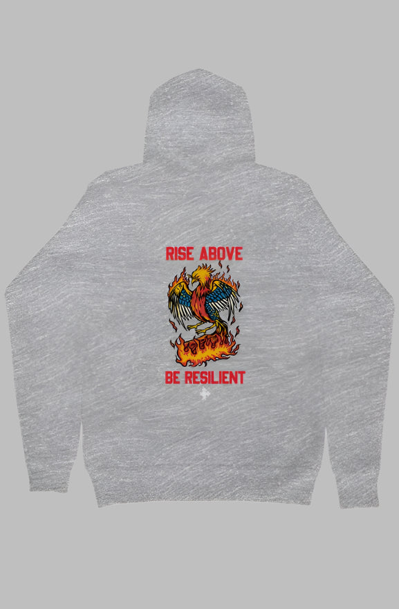 RISE ABOVE Upward & Onward Gym Hoodie