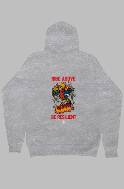 RISE ABOVE Upward & Onward Gym Hoodie