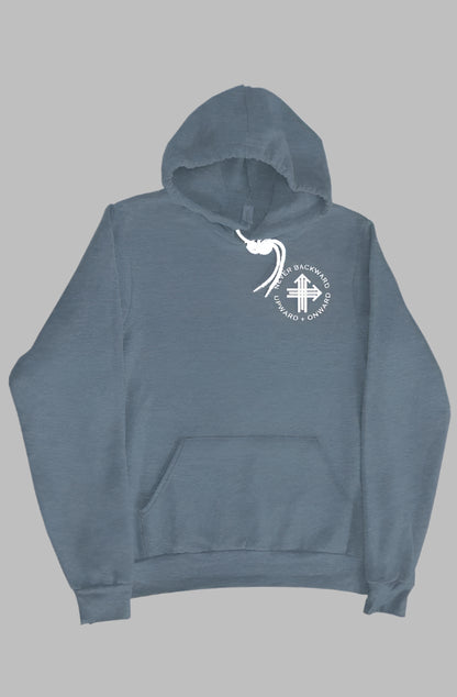 NEVER BACK Upward & Onward Gym Hoodie 
