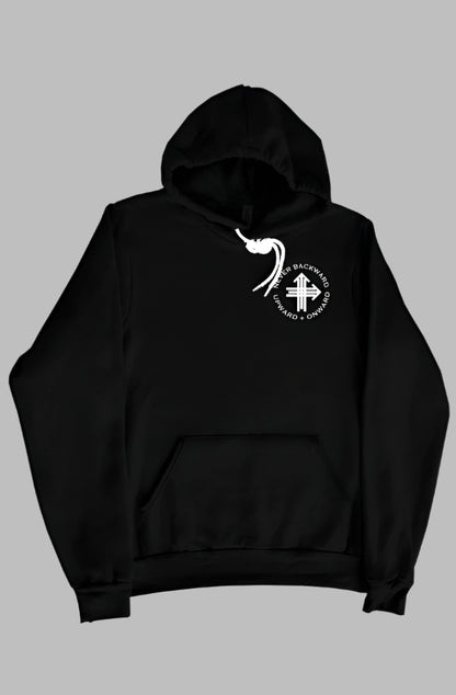 NEVER BACK Upward & Onward Gym Hoodie 