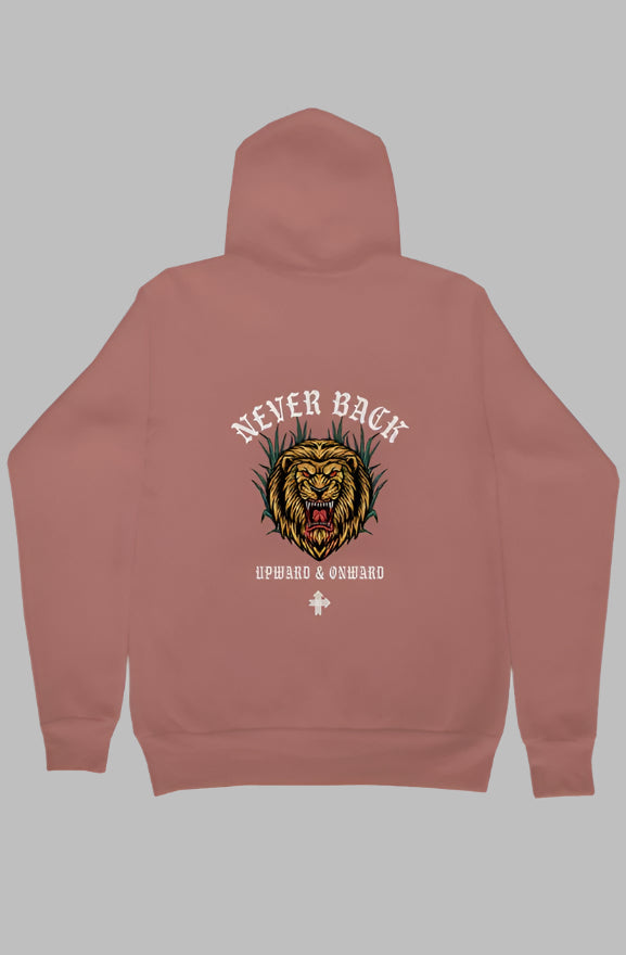 NEVER BACK Upward & Onward Hoodie