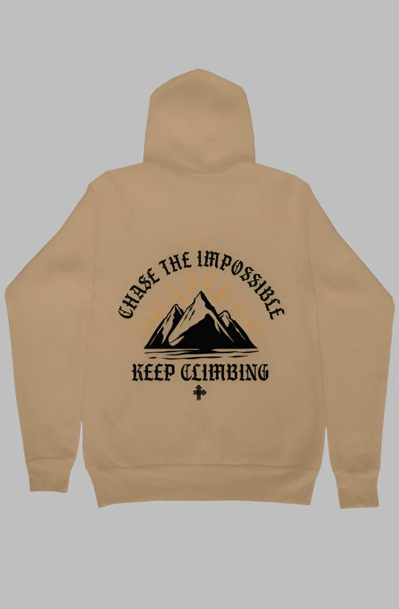 CHASE THE IMPOSSIBLE Upward & Onward Hoodie 