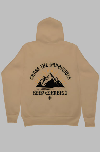 CHASE THE IMPOSSIBLE Upward & Onward Hoodie 