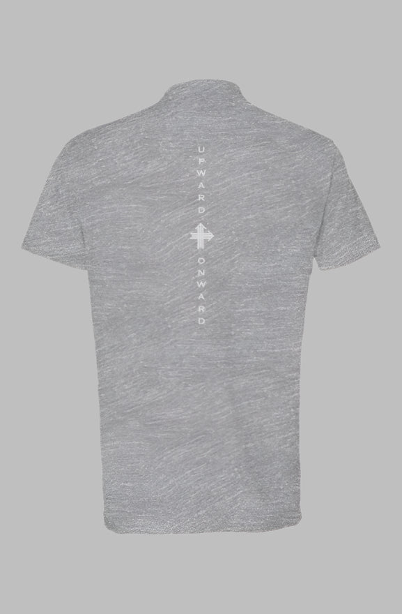 NEVER BACK Upward & Onward Gym Shirt