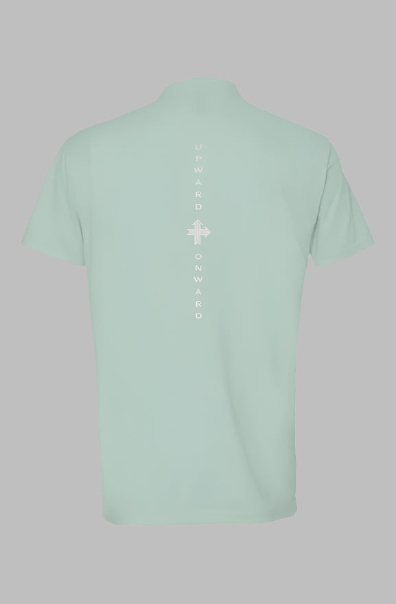 NEVER BACK Upward & Onward Gym Shirt