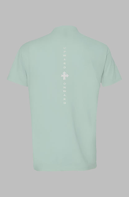 NEVER BACK Upward & Onward Gym Shirt