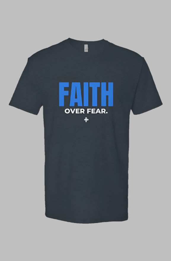 FAITH OVER FEAR Upward & Onward Statement Shirt