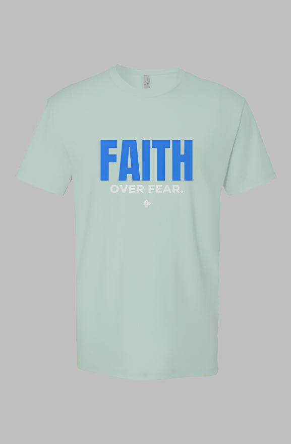 FAITH OVER FEAR Upward & Onward Statement Shirt