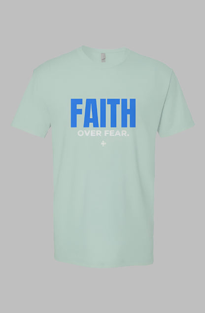 FAITH OVER FEAR Upward & Onward Statement Shirt