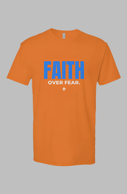 FAITH OVER FEAR Upward & Onward Statement Shirt