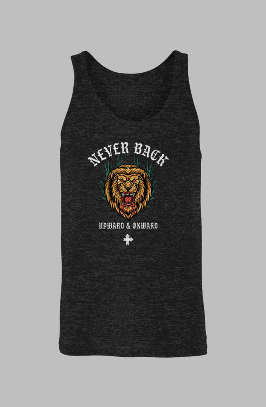 NEVER BACK Upward & Onward Tank