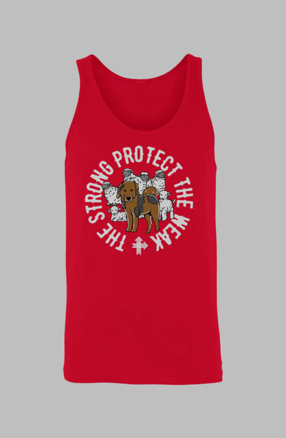THE STRONG PROTECT THE WEAK Upward & Onward Tank 