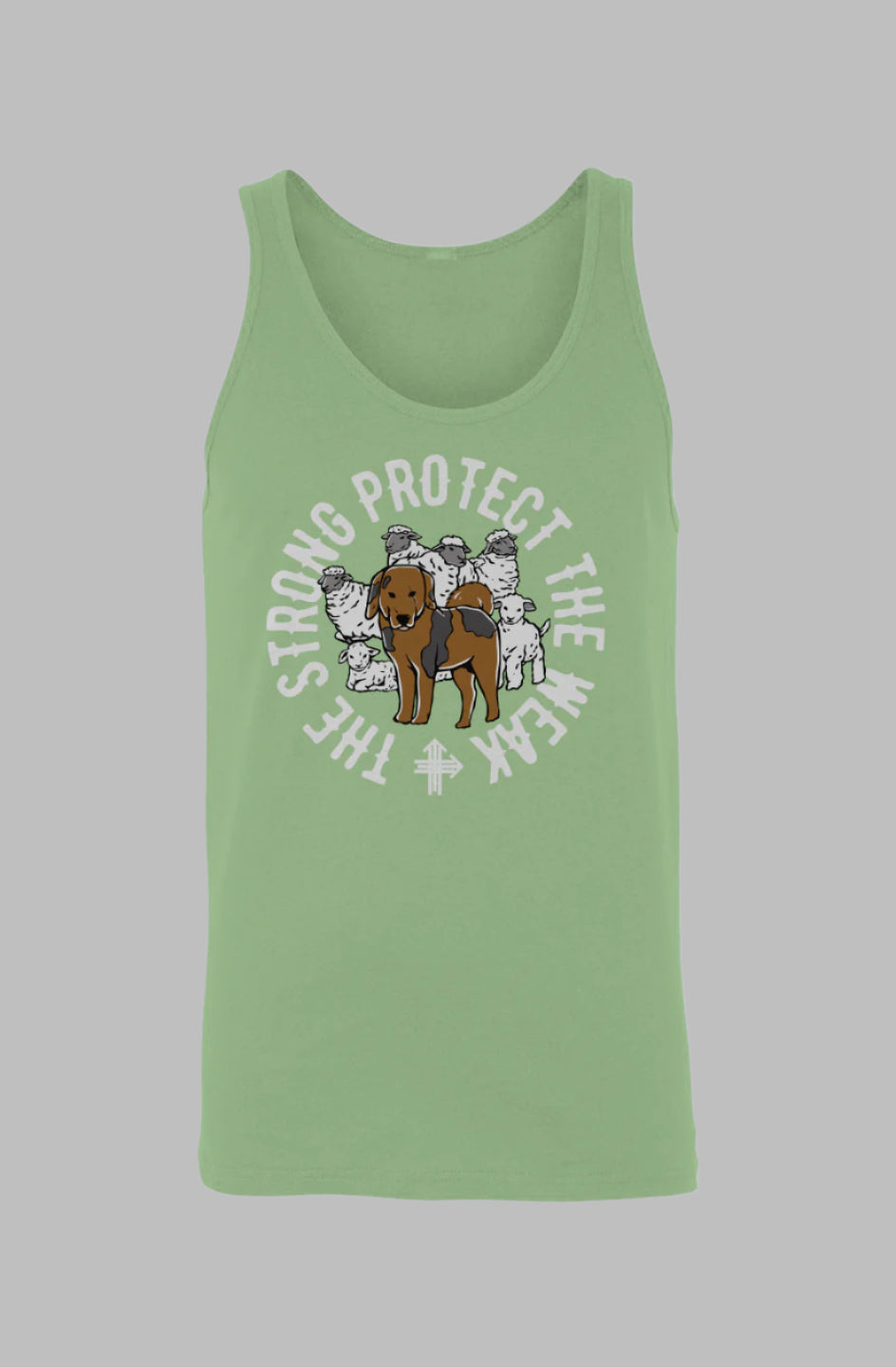 THE STRONG PROTECT THE WEAK Upward & Onward Tank 