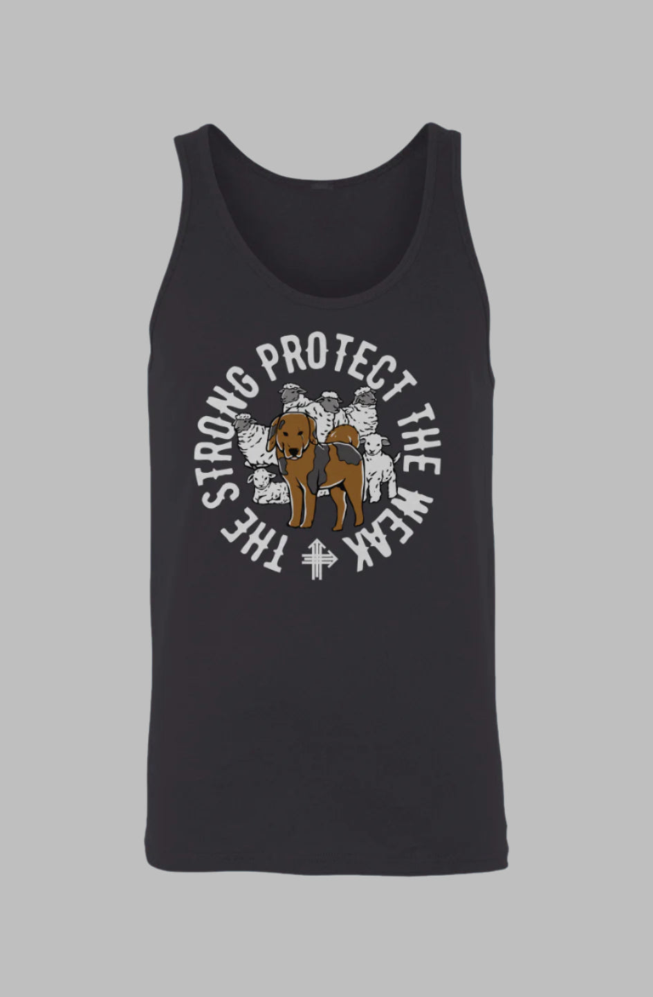 THE STRONG PROTECT THE WEAK Upward & Onward Tank 