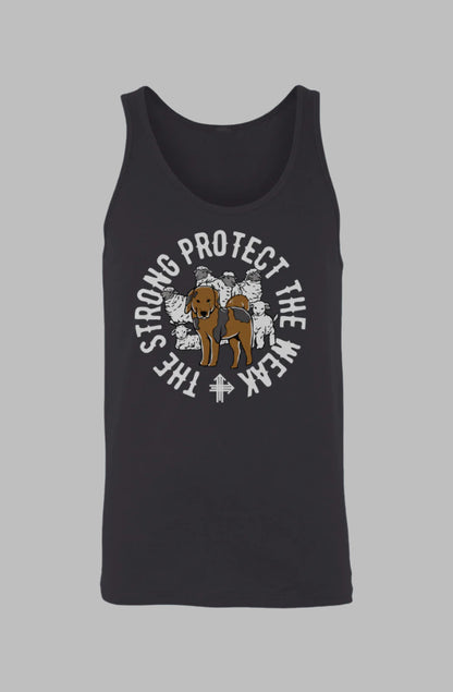 THE STRONG PROTECT THE WEAK Upward & Onward Tank 