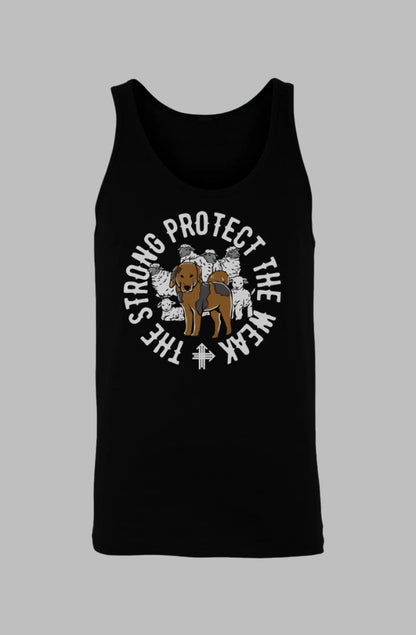 THE STRONG PROTECT THE WEAK Upward & Onward Tank 