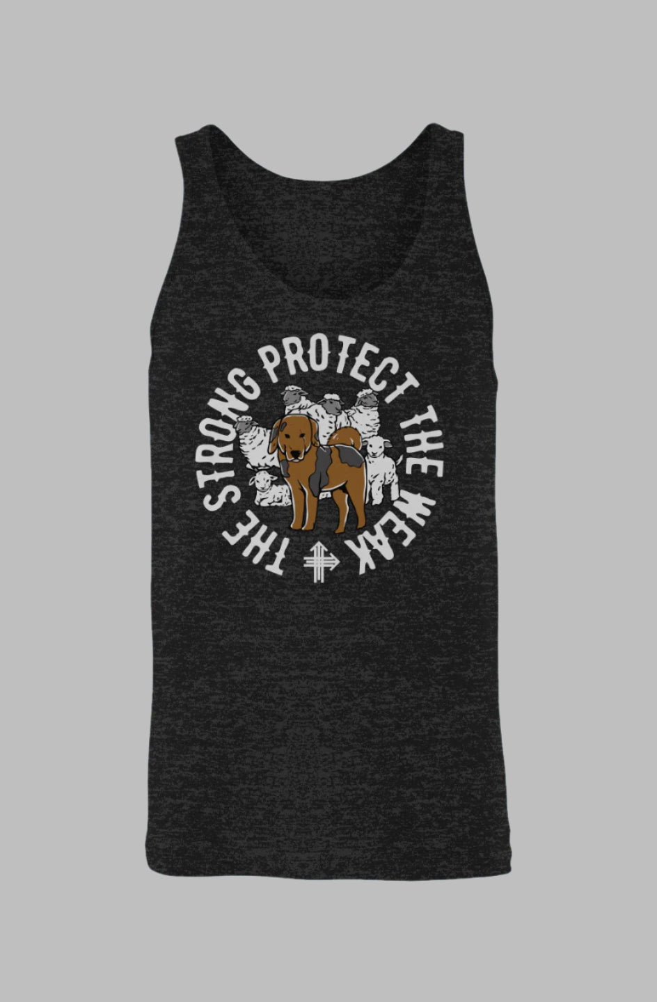 THE STRONG PROTECT THE WEAK Upward & Onward Tank 