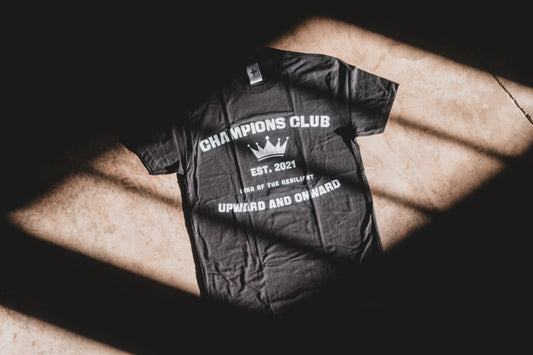 CHAMPIONS CLUB  Gym Shirt