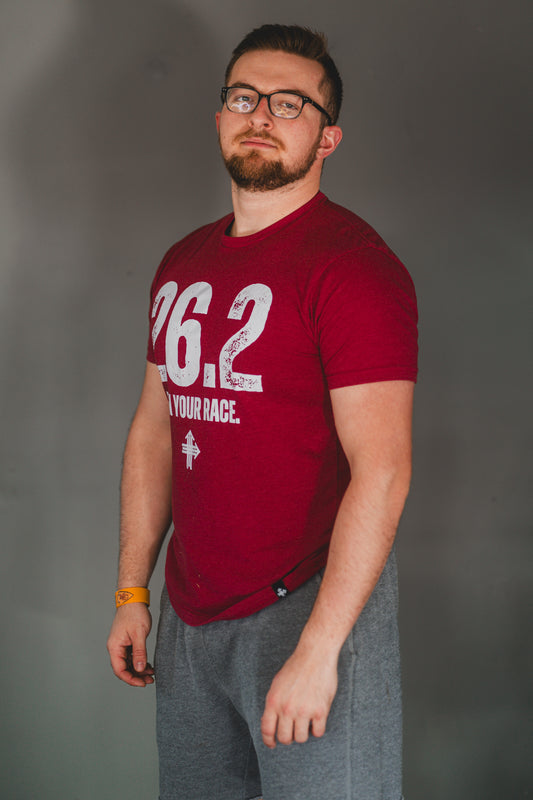 RUN YOUR RACE 26.2 Runners Shirt